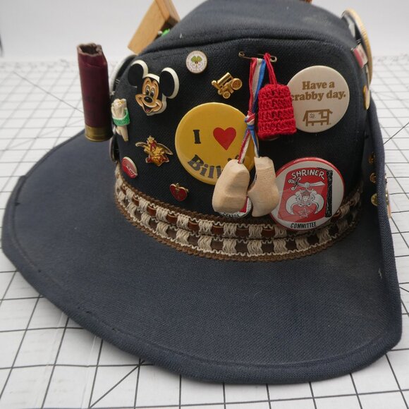 Aussie Slouch Style Pin Hat - Picture 1 of 11